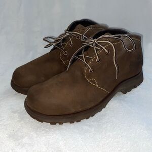 Timberland Smart Comfort Brown Low Chukka Hiking Outdoor Boots